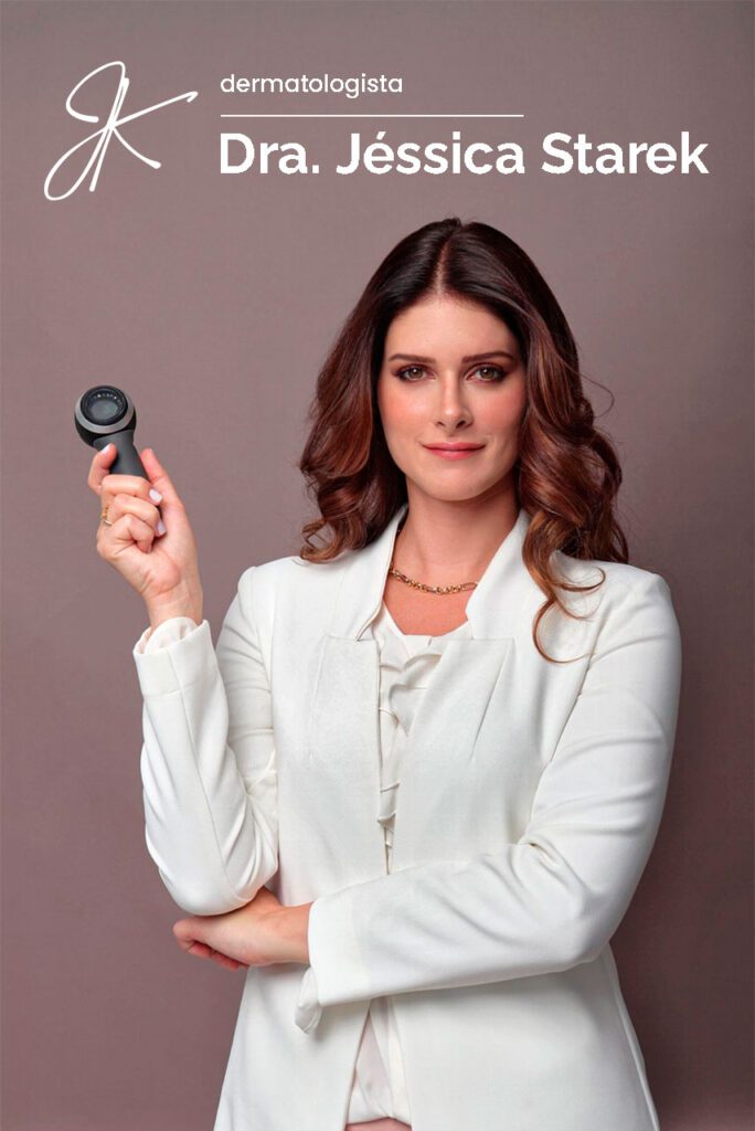 Retrato da Dra. Jéssica Starek | Tica Cabelos