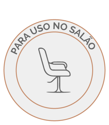 Selo de uso em salão | Tica Cabelos Salão de Cabeleireiro Campinas