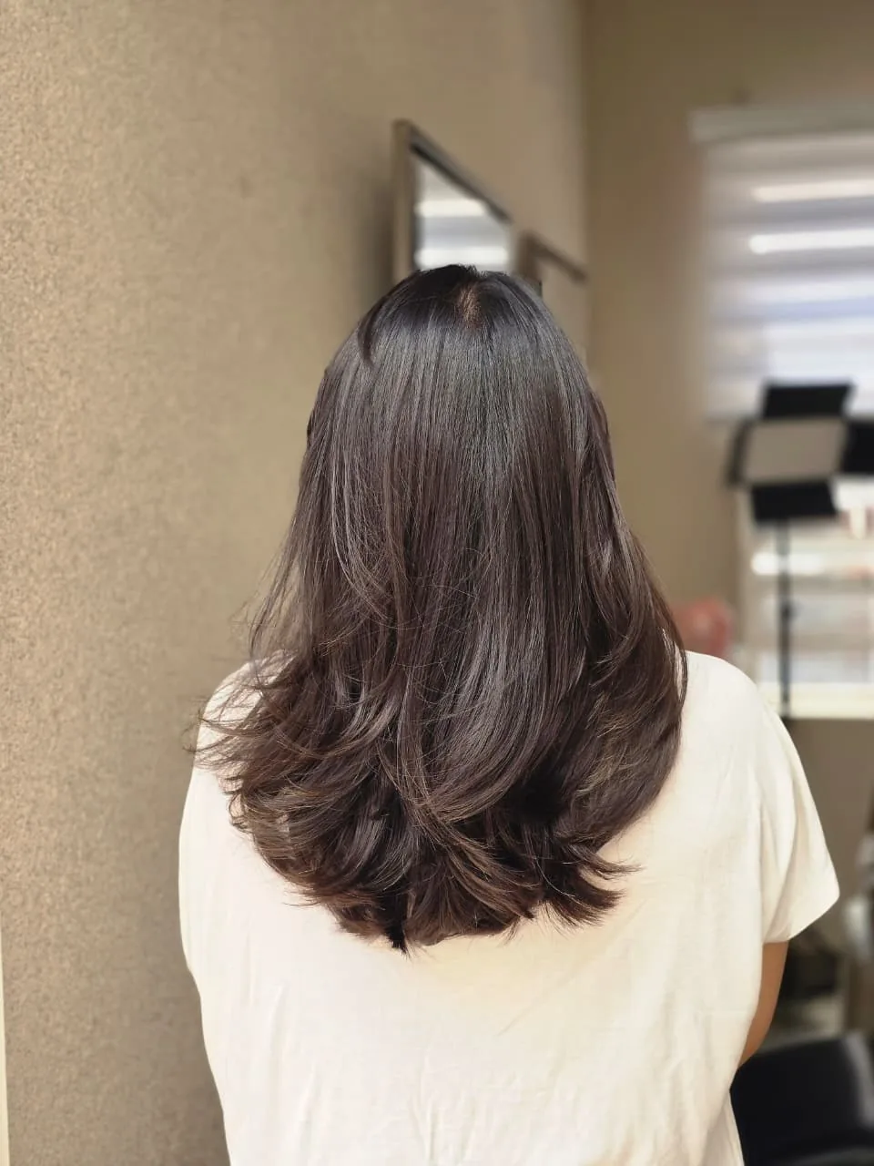 Médio repicado - modelo de corte Tica Cabelos