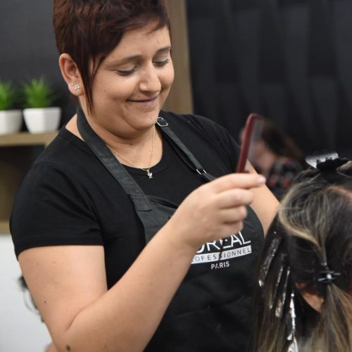 Patty Fazendo Mechas | Tica Cabelos